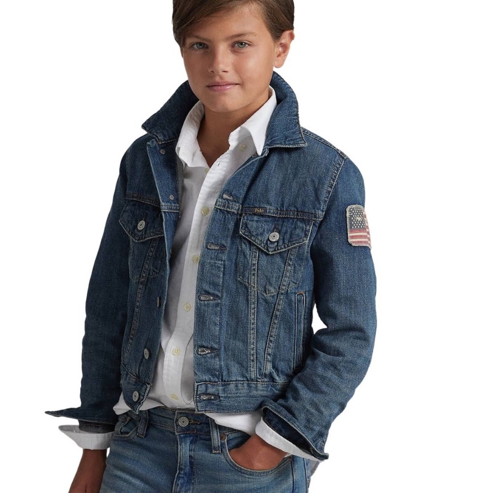 Ralph Lauren ✦ Classic Denim Blue Jean Jacket (S)